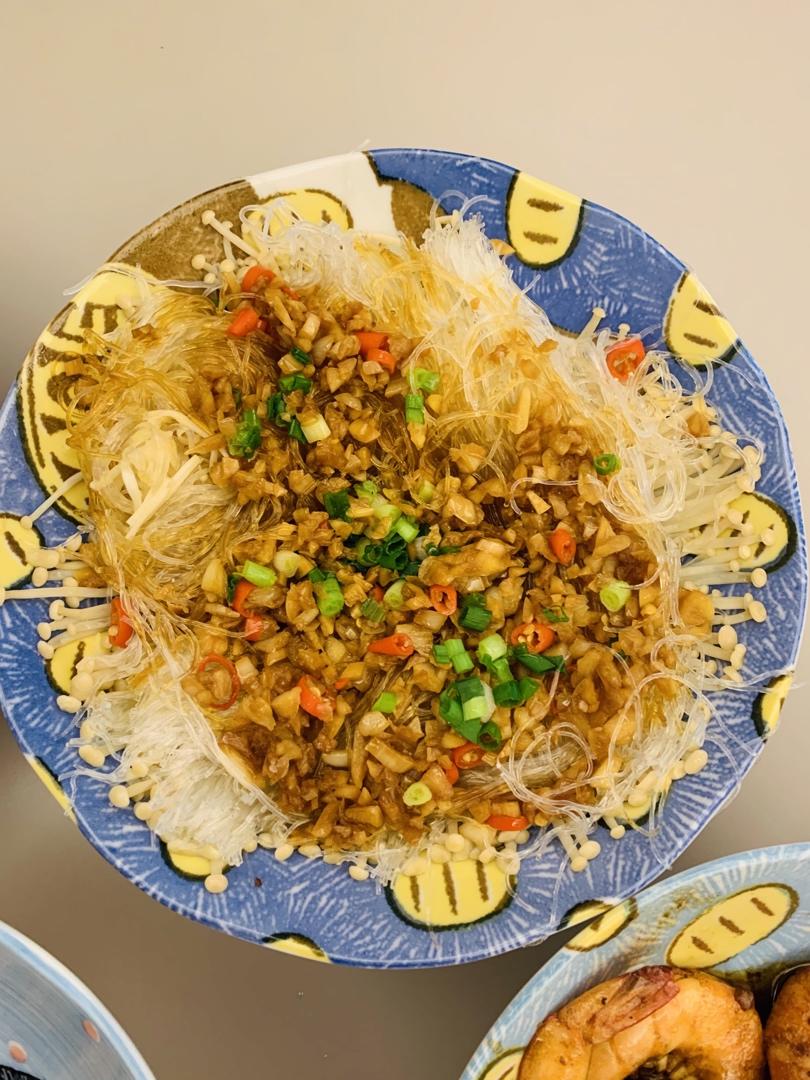 蒜蓉粉丝金针菇