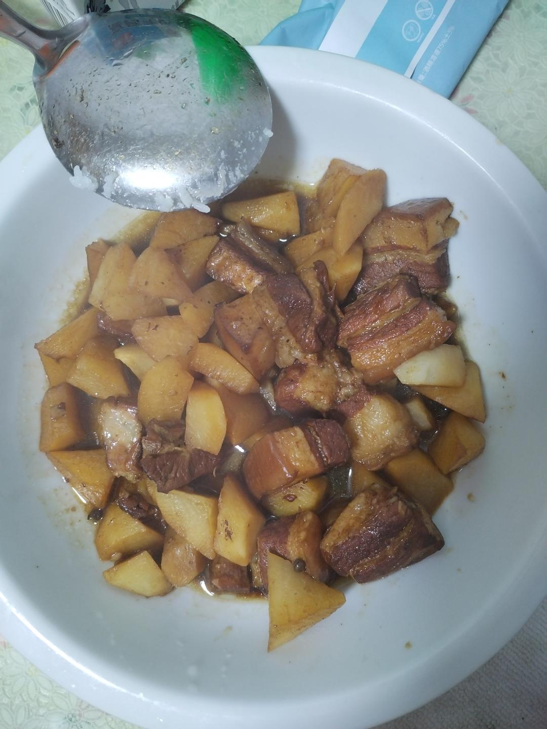 不焯水不放油的家常红烧肉
