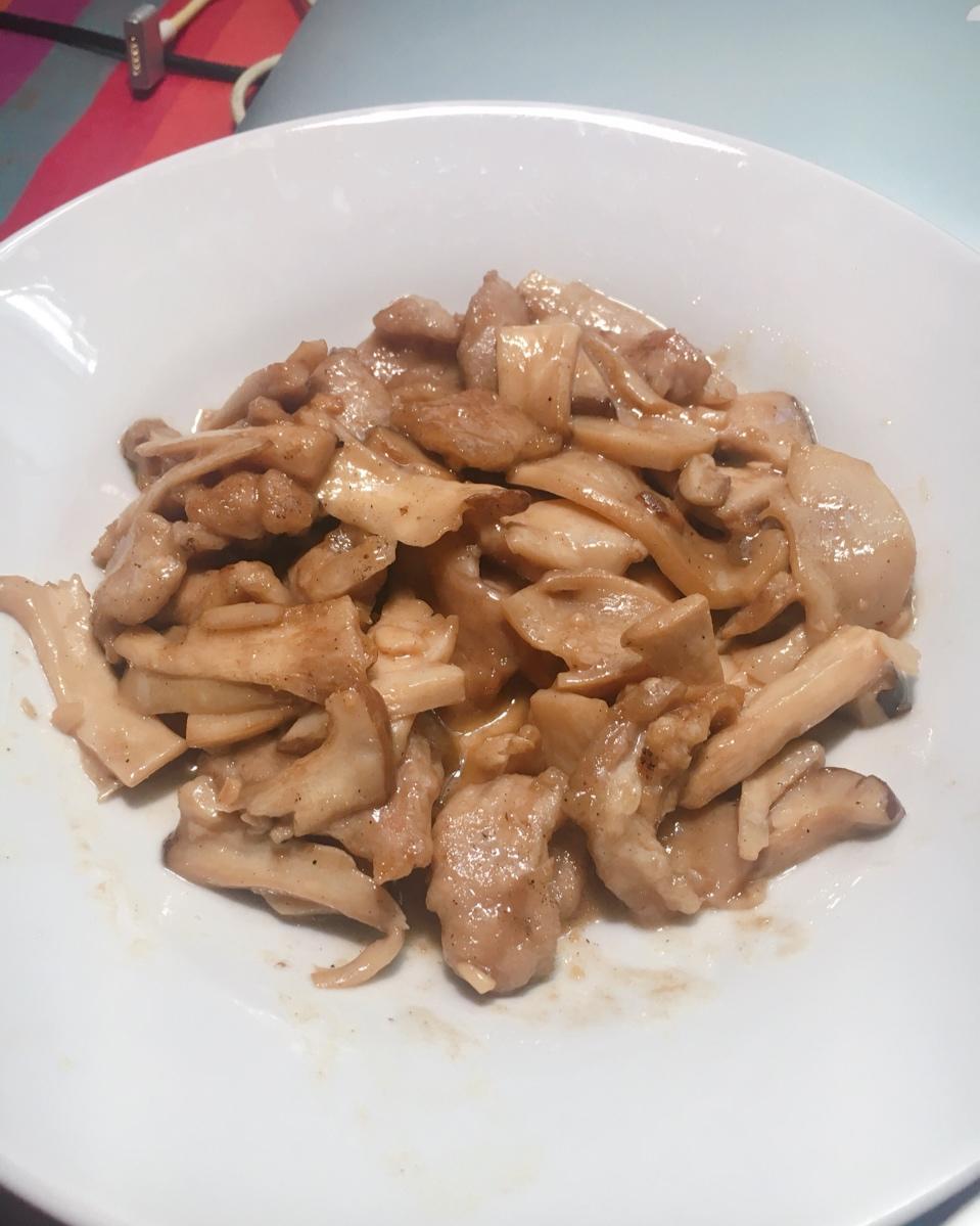 肉炒杏鲍菇