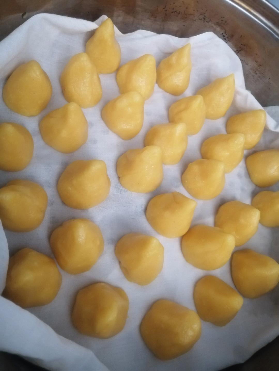 奶香糯米窝窝头