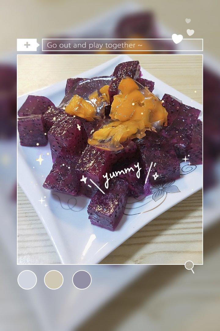 火龙果果冻