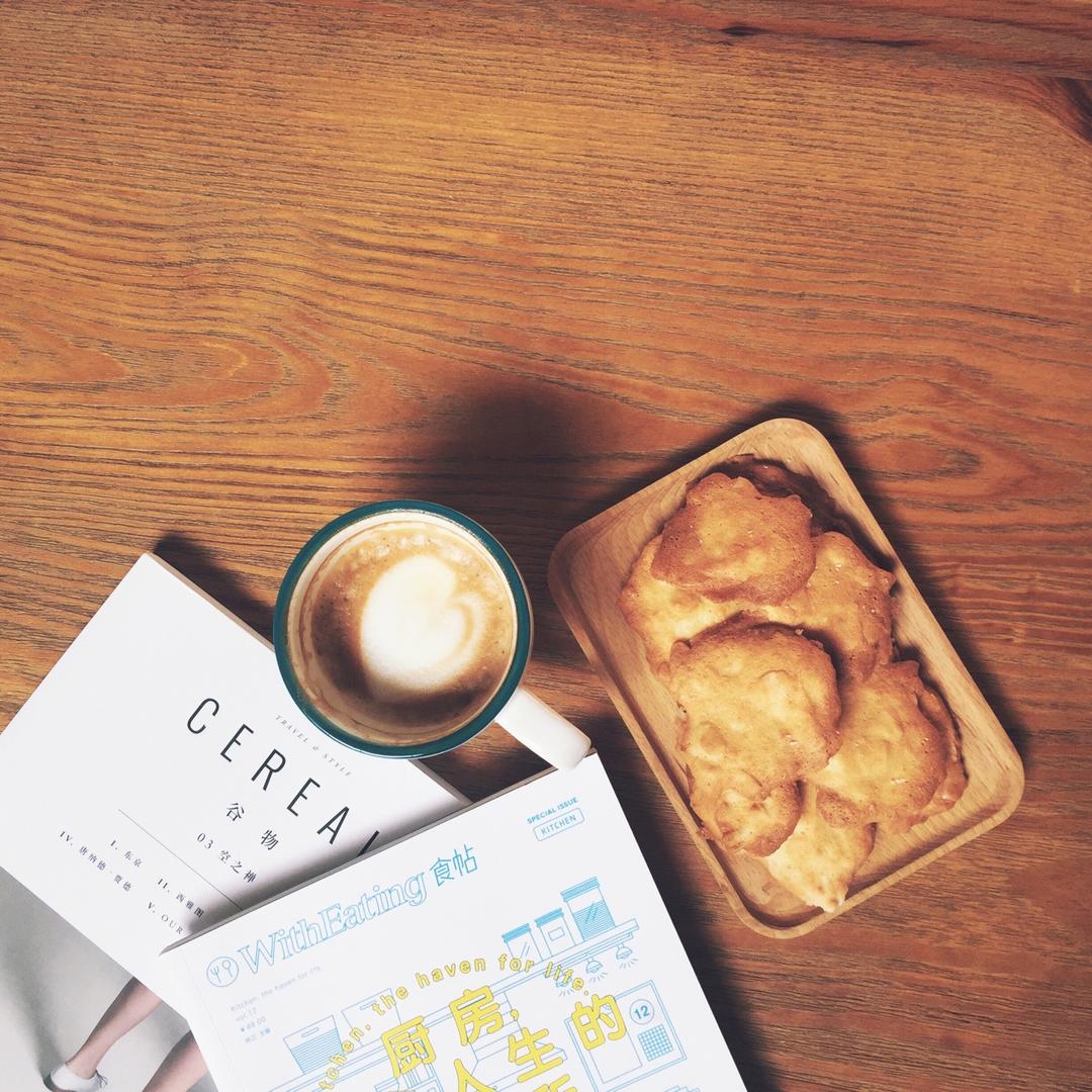 剩余蛋清好去处——杏仁薄饼