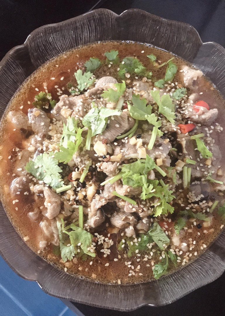 水煮牛肉