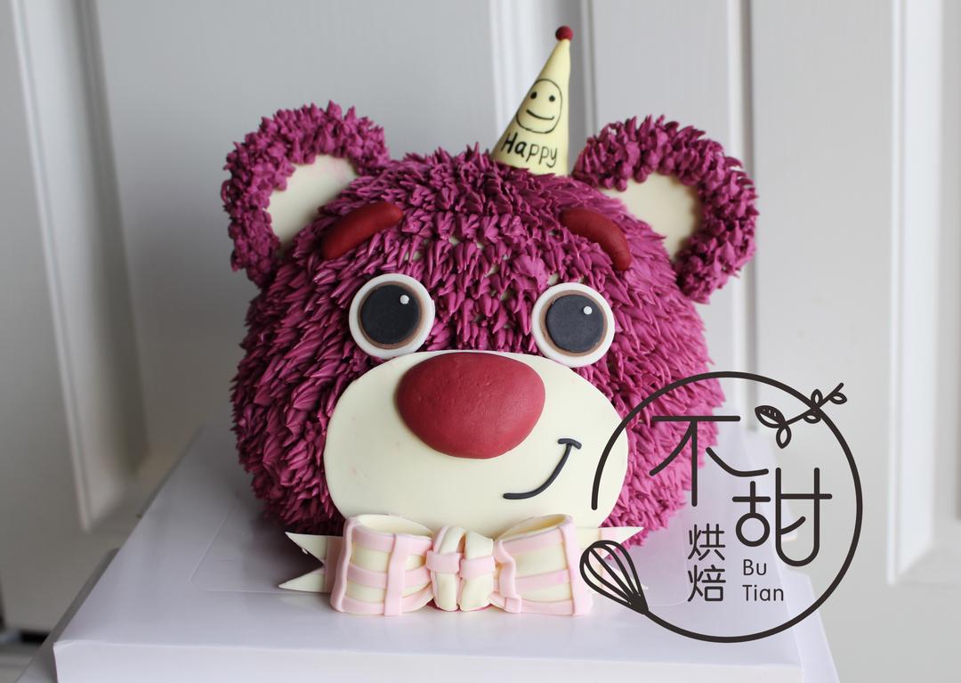 立体草莓熊蛋糕