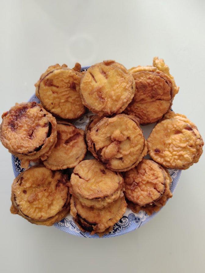 酥炸茄盒￨外酥里嫩