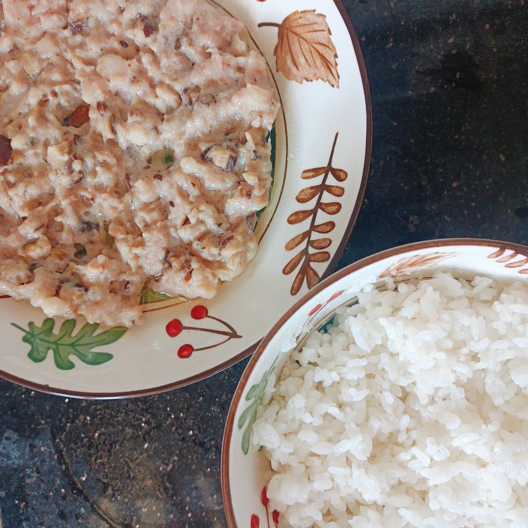 香菇蒸肉饼