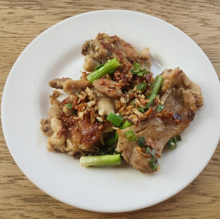 蒜香煎鸡腿（超嫩）