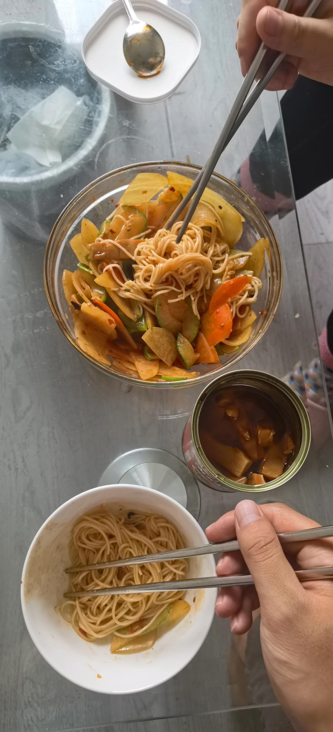 五花肉干煸土豆片