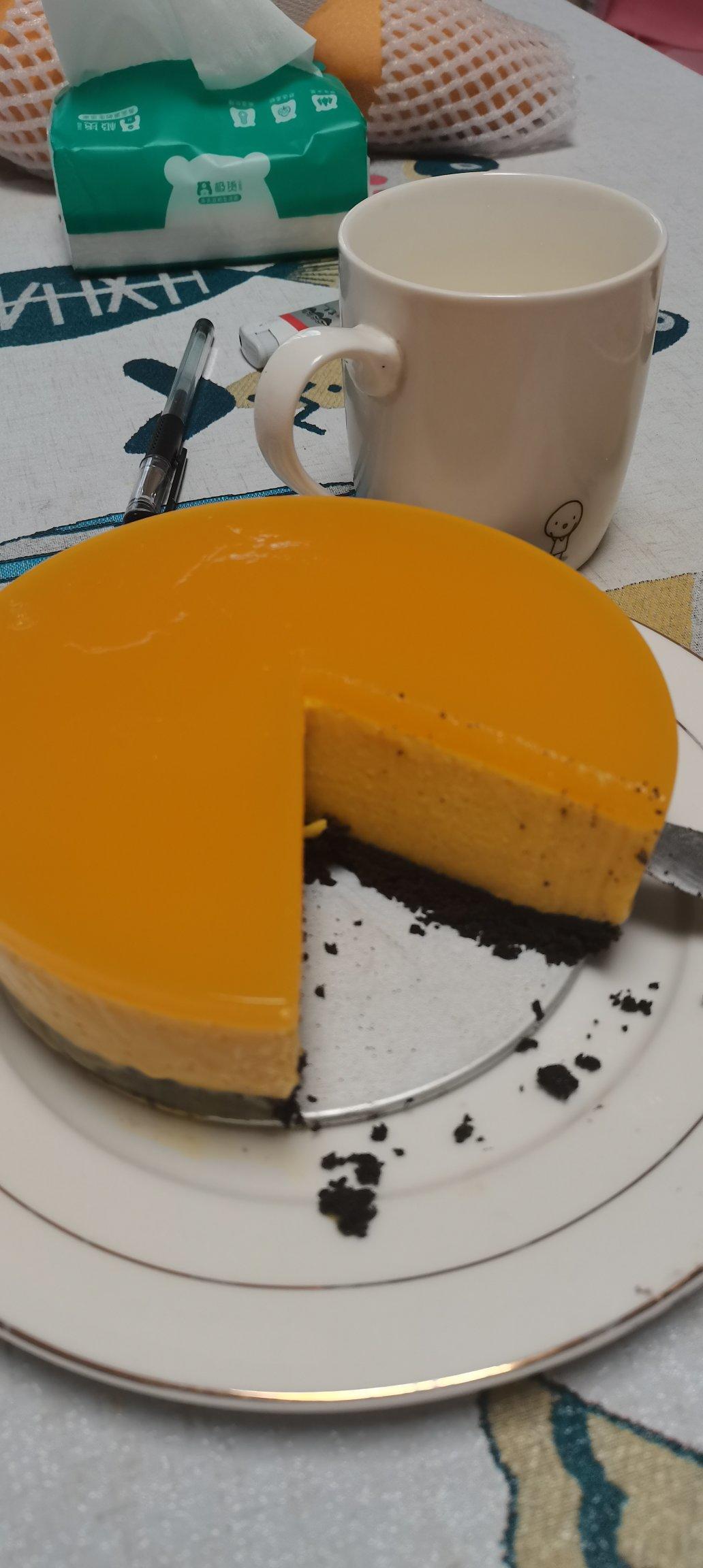 芒果酸奶慕斯（六寸无奶油版）