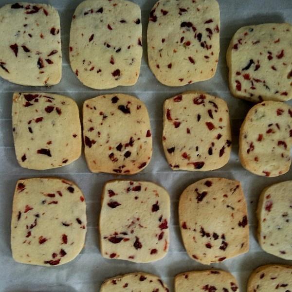 低糖少油版蔓越莓饼干