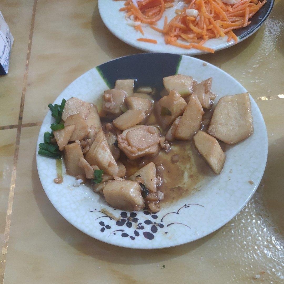 家常油焖茭白