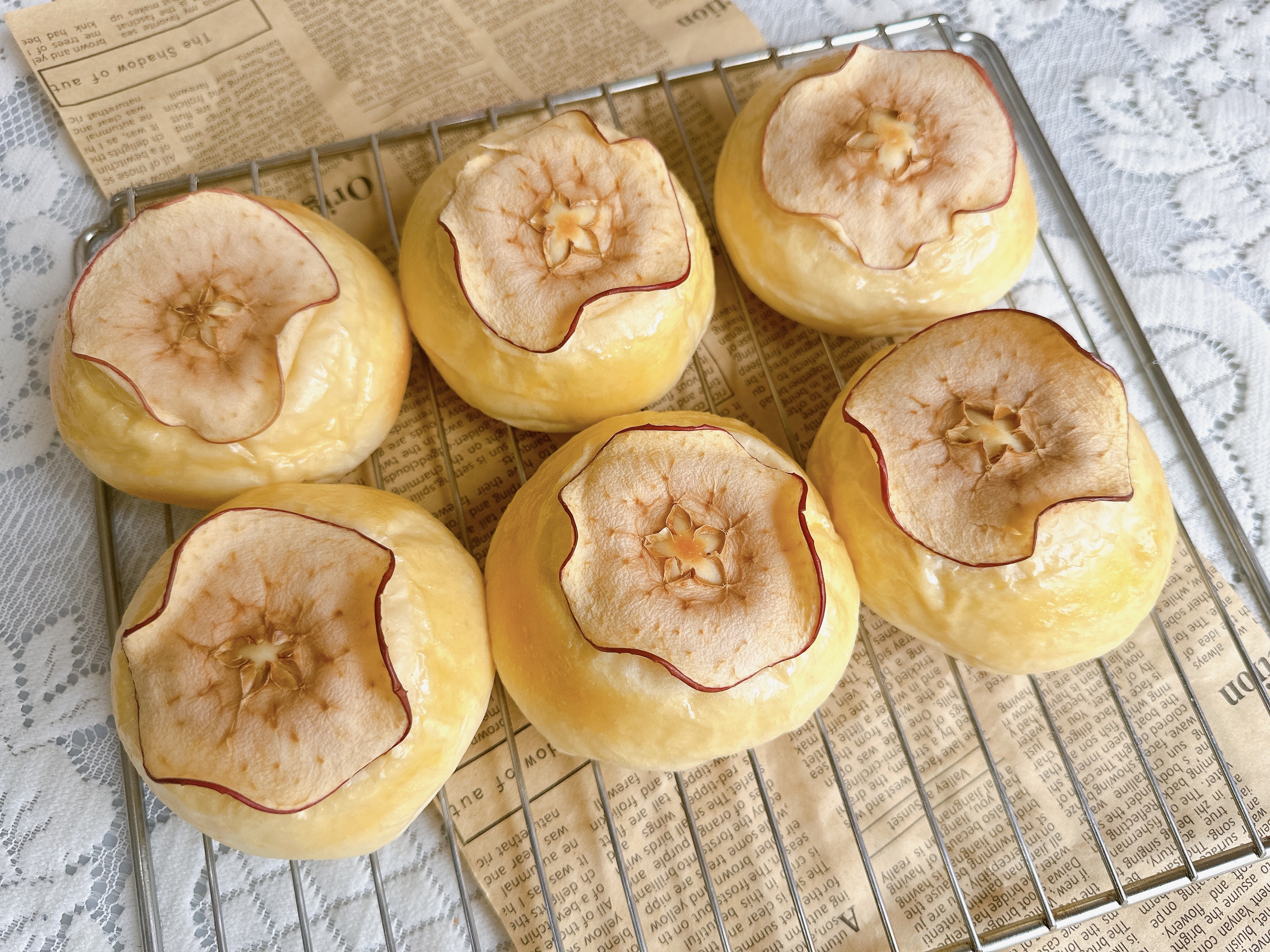 日式苹果🍎面包的做法 步骤15
