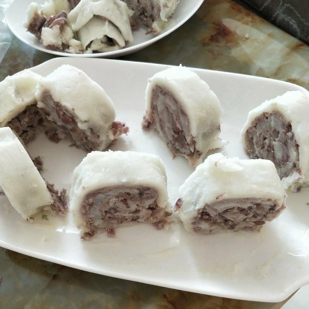 调理宝宝脾胃，妈妈首选山药红豆泥卷。。。。好吃又健康