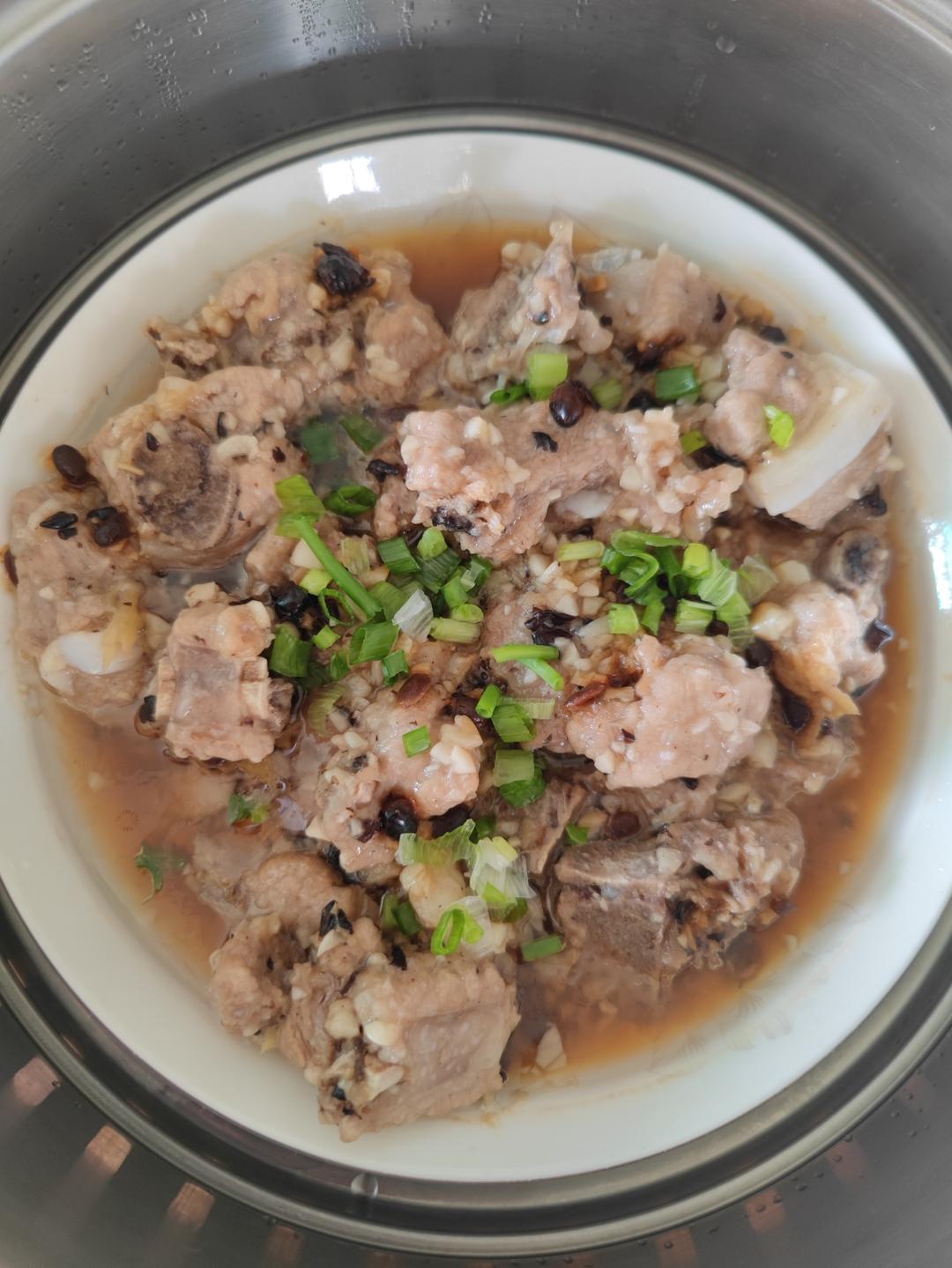 豆豉蒸排骨