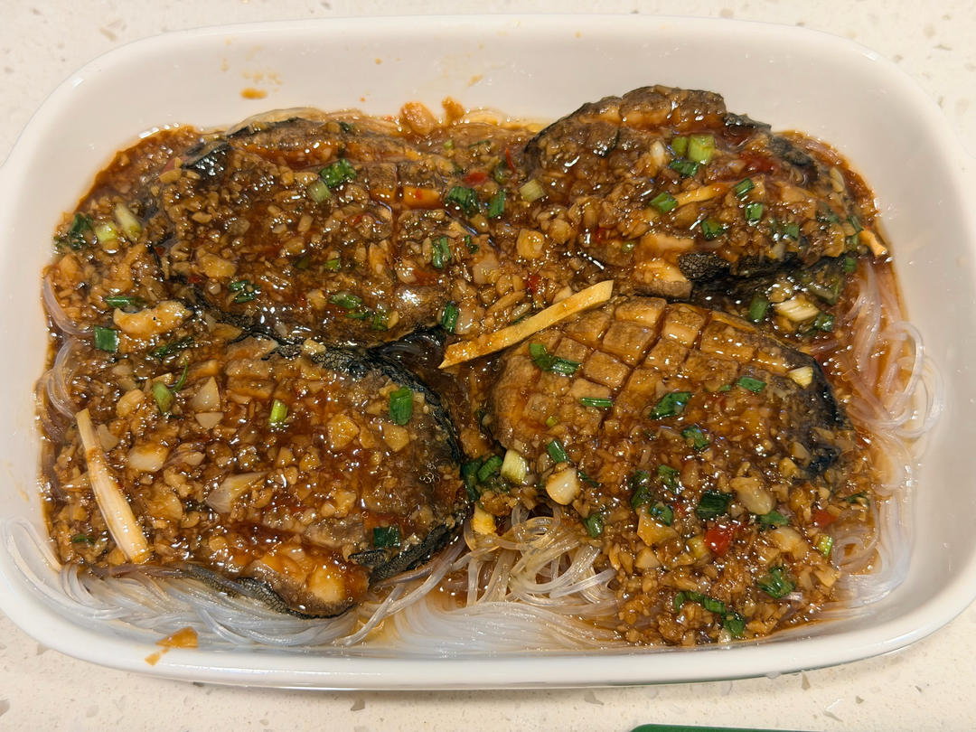 粉丝蒸鲍鱼的做法