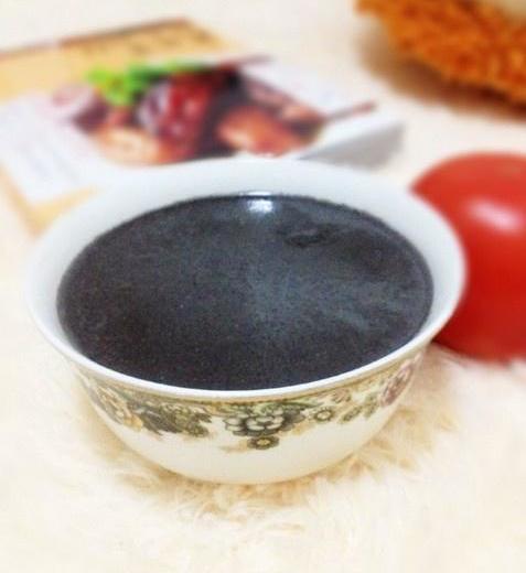 养生餐-黑芝麻山药糙米糊的做法