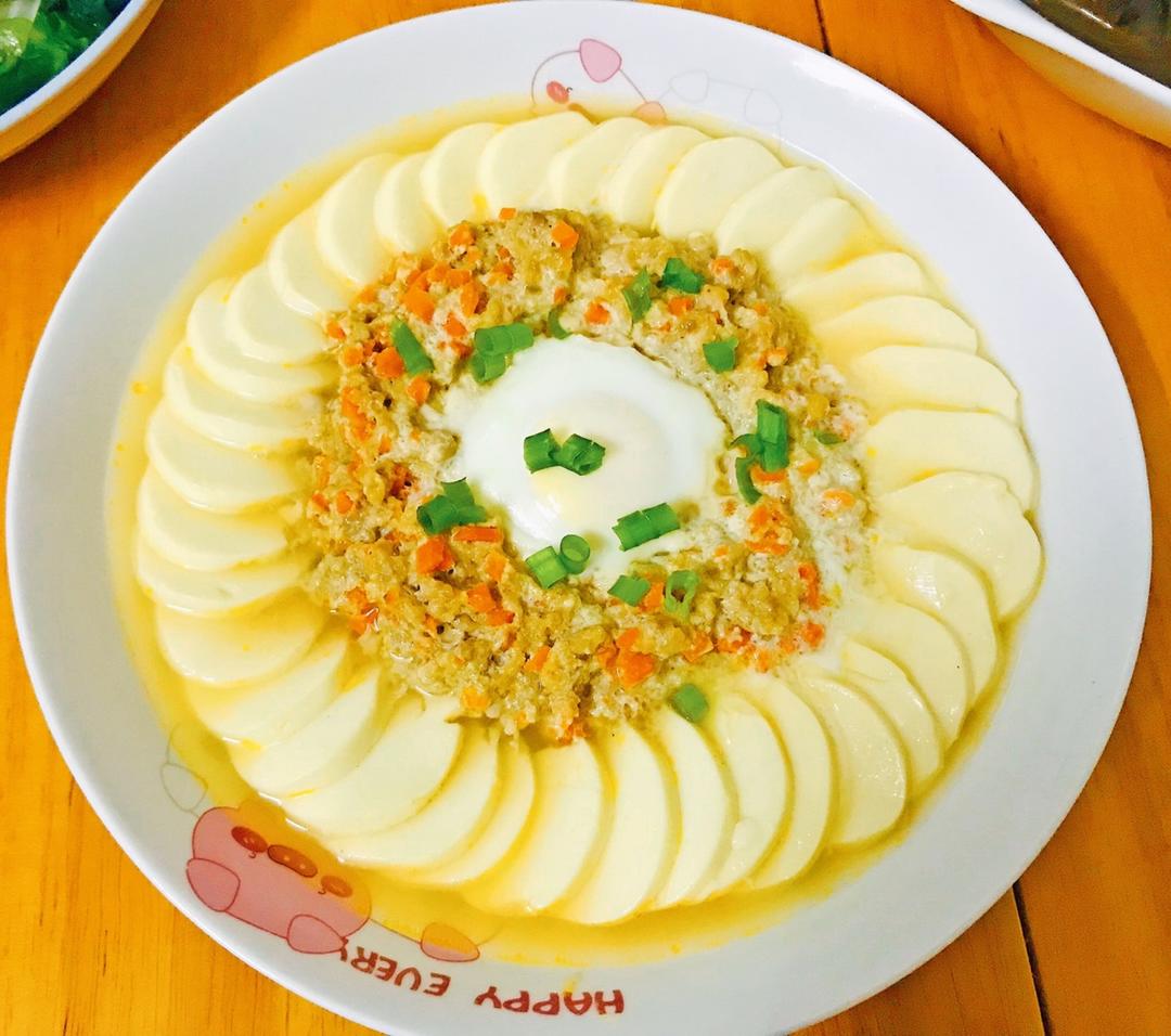 日本豆腐蒸肉沫