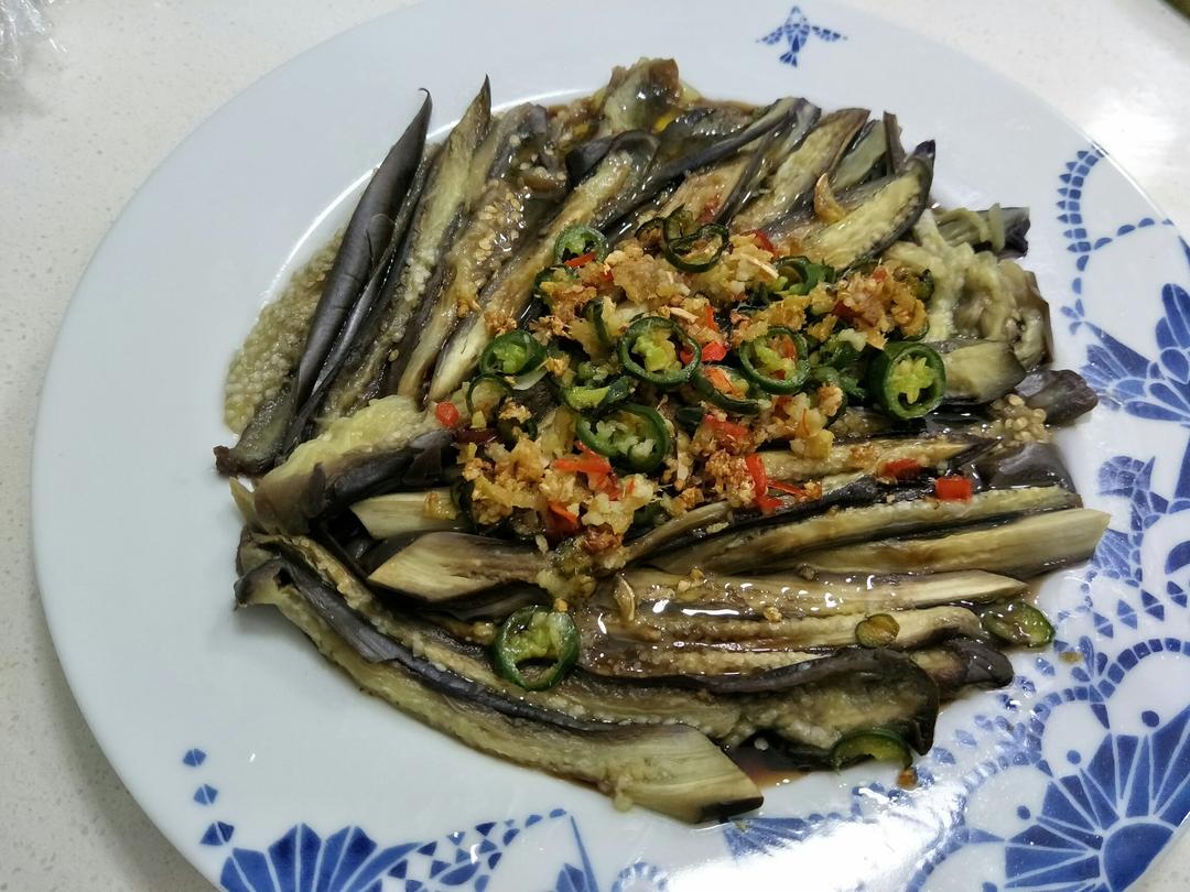 蒜香蒸茄子