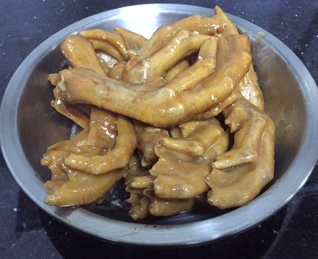 简单版卤鸭脚的做法