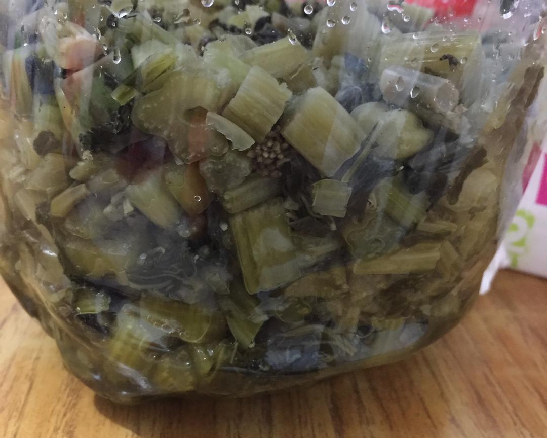 自制腌酸菜。的做法