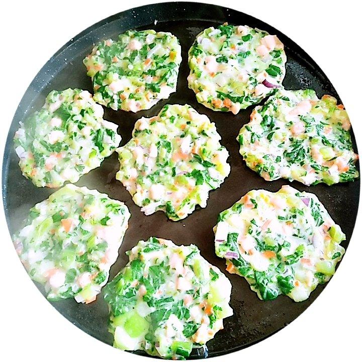儿童菜谱-菠菜饼