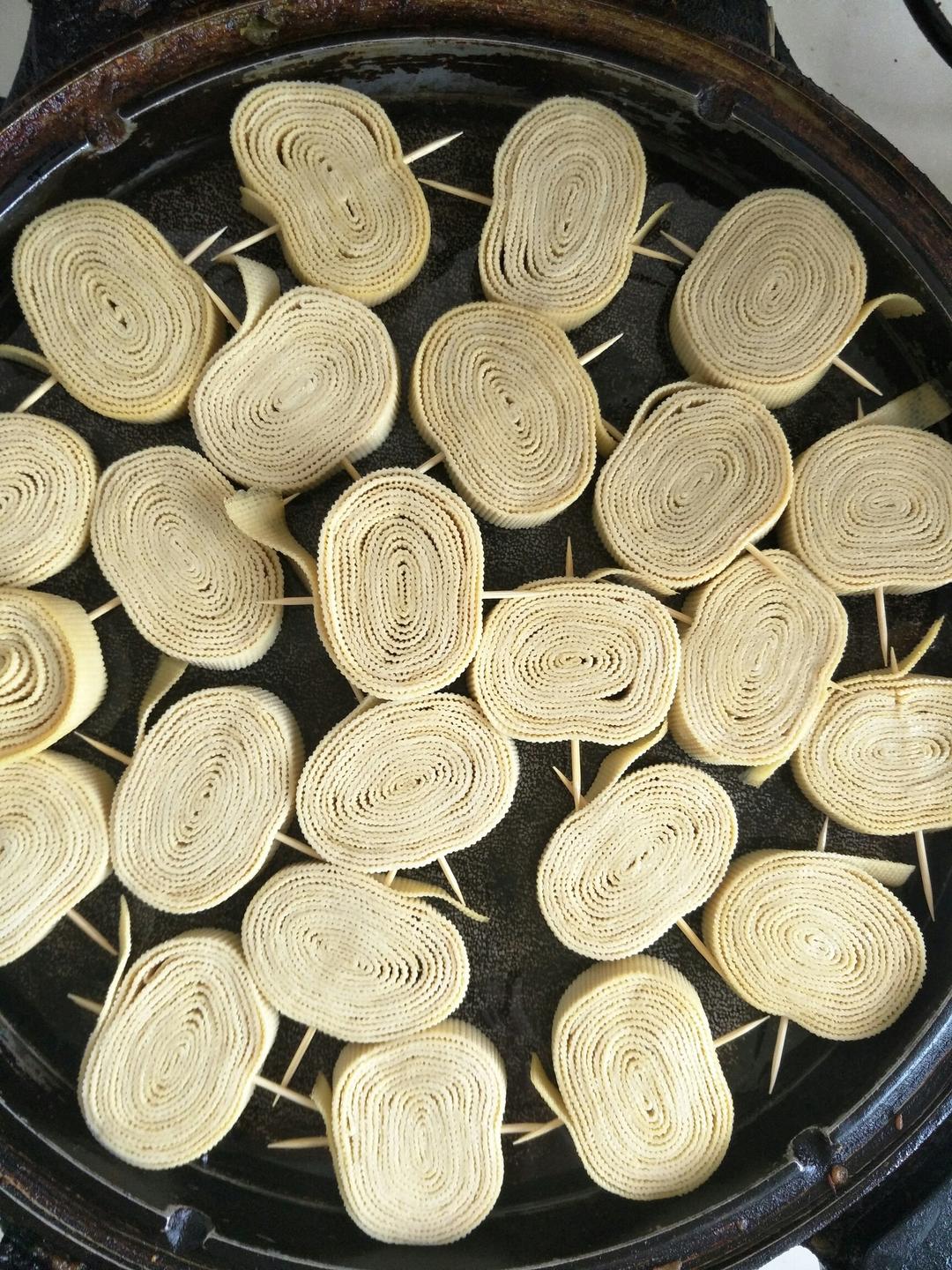 煎豆皮卷