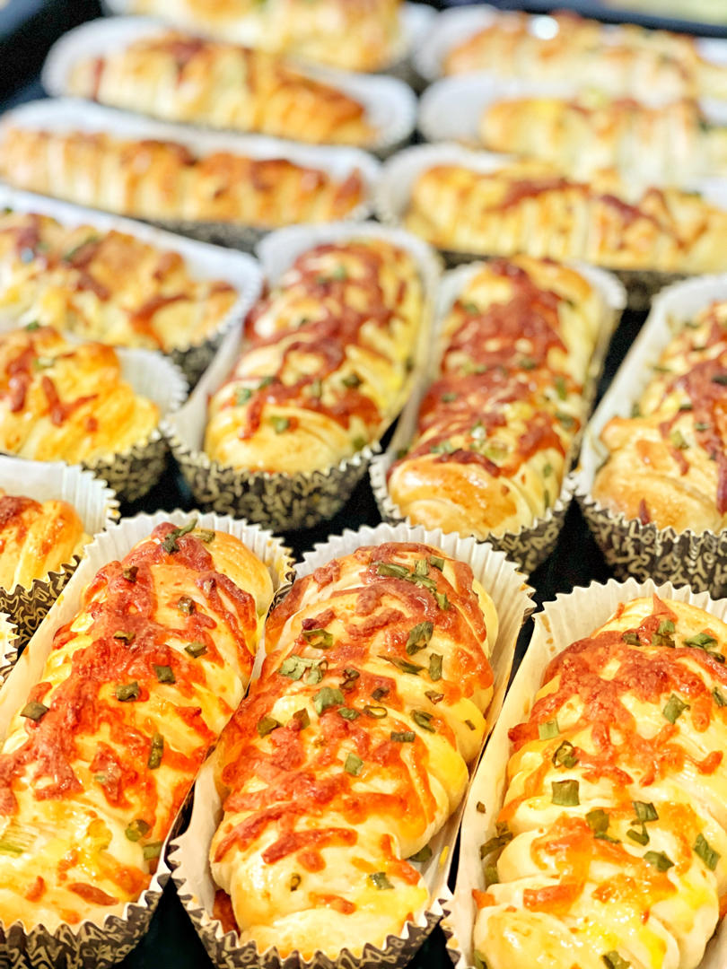 网红毛线球🧶面包❤️日式奶香超柔软拉丝网红面包🥯汤种法❤️适合新手【小美版】无蛋版