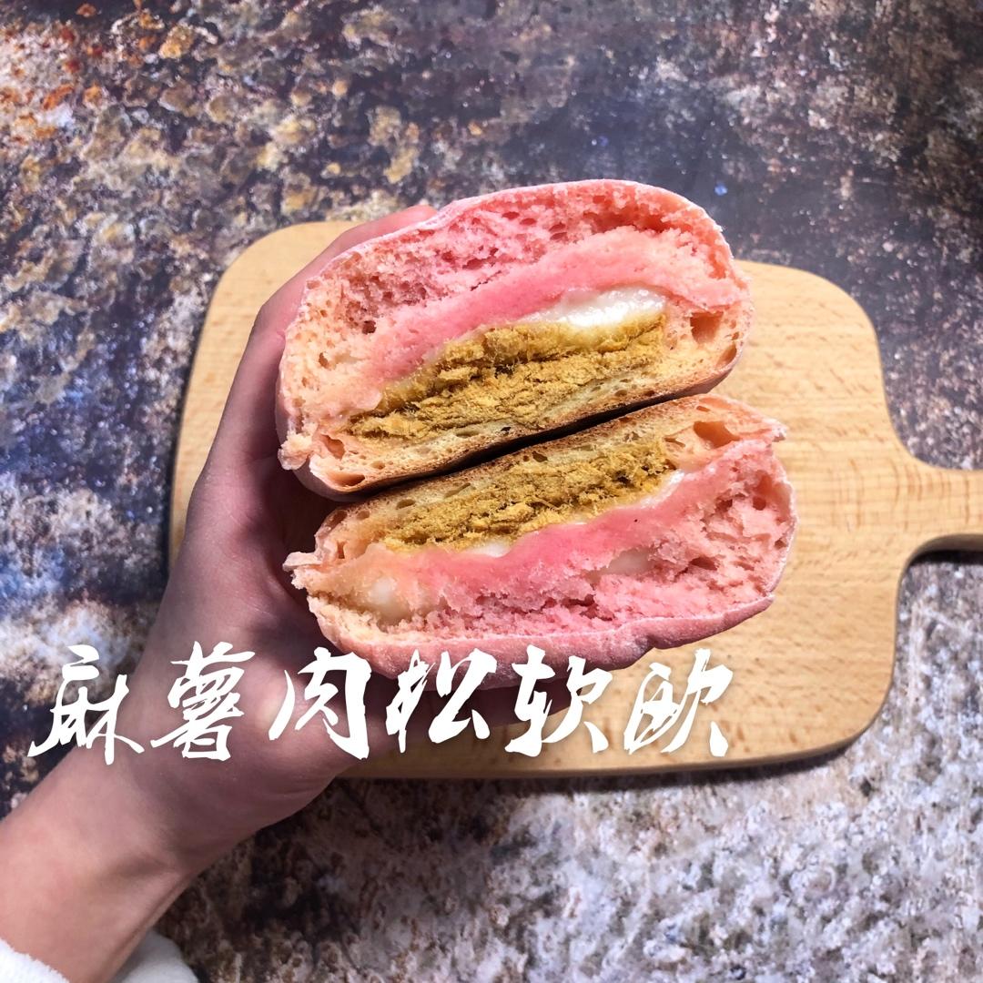 火龙果麻薯软欧