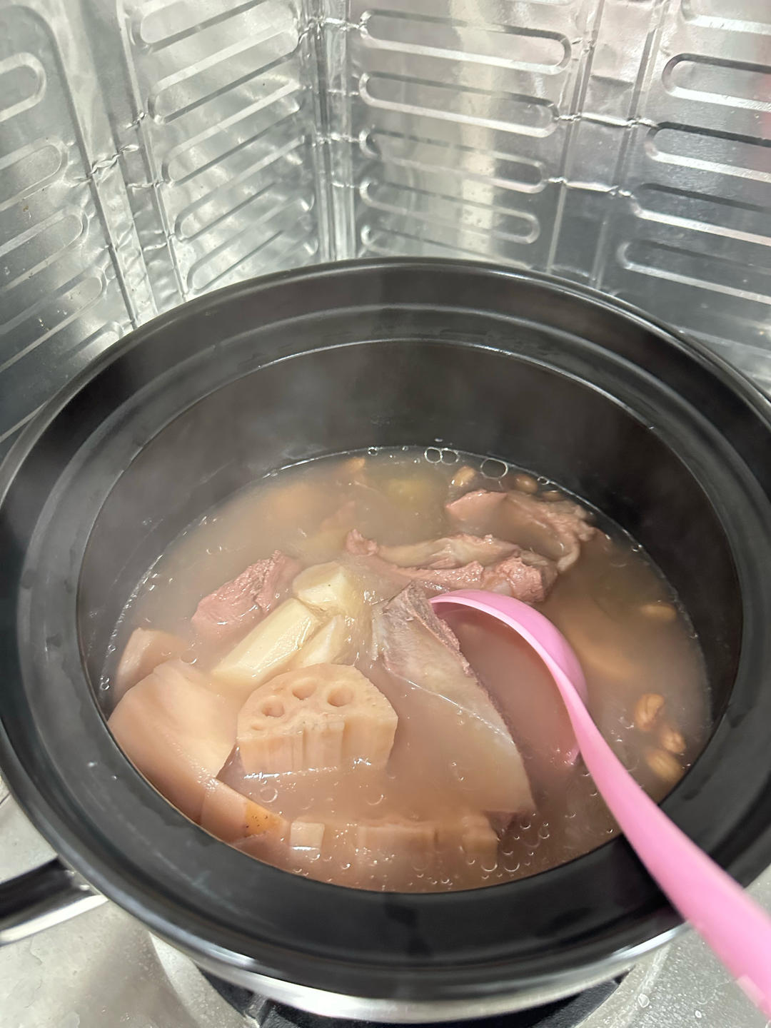 就是这个味道，好好喝的藕汤  #湖北藕汤 /湖北人对藕汤有独特的执着