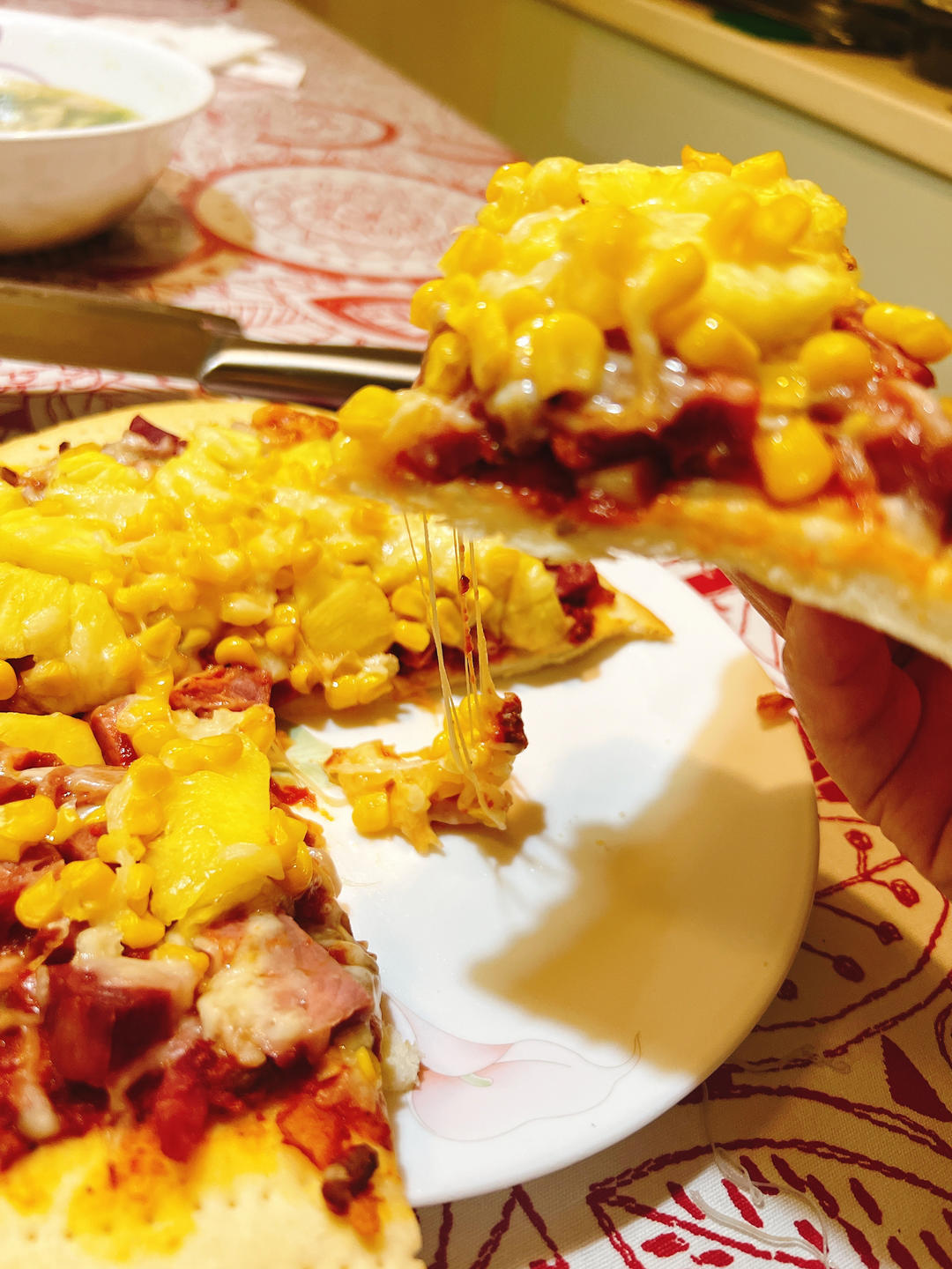 夏威夷pizza（附饼底冷冻法）