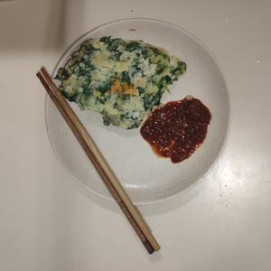 芹菜叶子饼的做法 步骤9