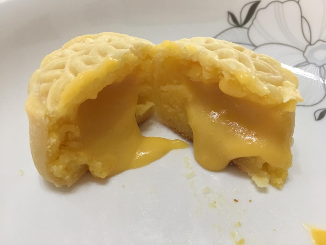流心奶黄月饼（无吉士粉/转化糖浆版本）【曼食慢语】