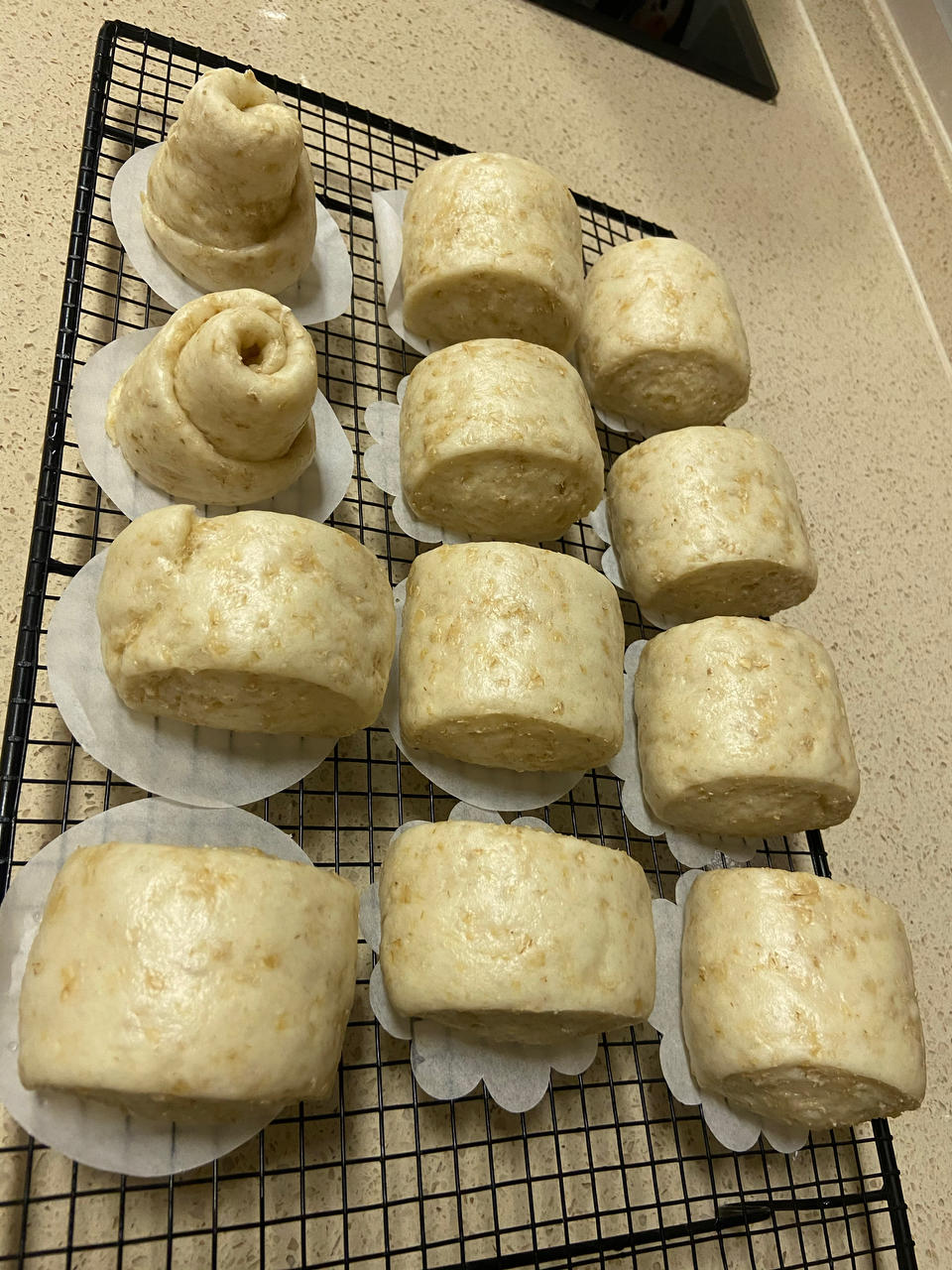 牛奶燕麦馒头【曼食慢语】