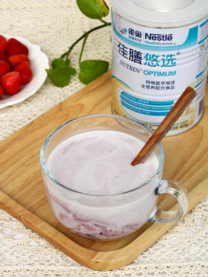 雀巢佳膳+无糖蓝莓酸奶（奶粉版）的做法 步骤7