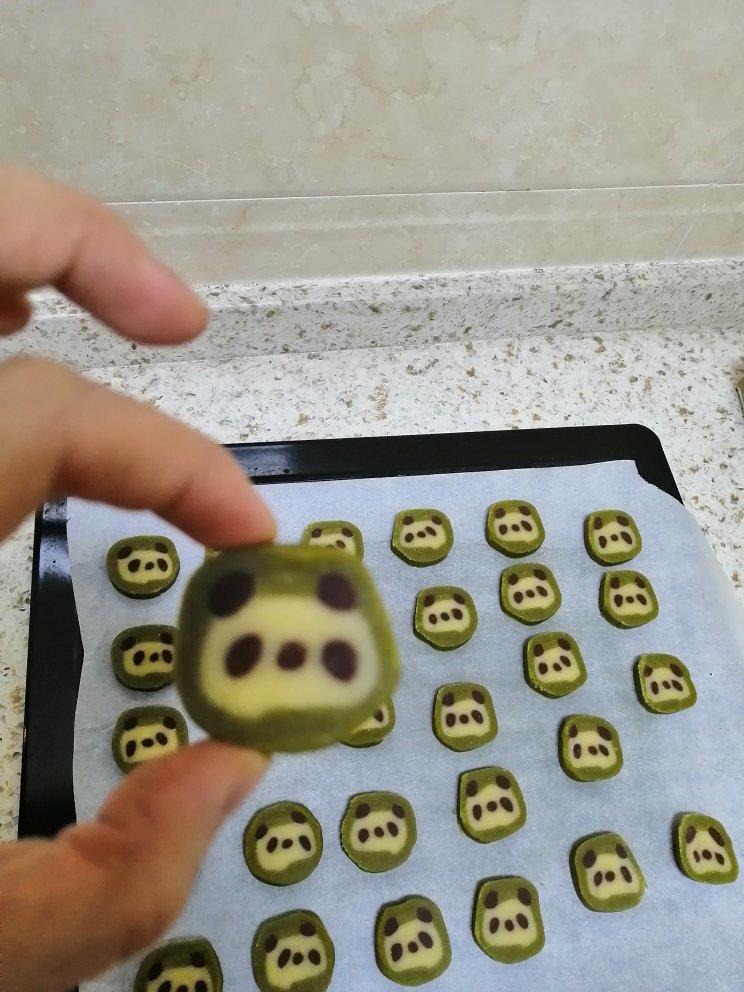 熊猫抹茶饼干