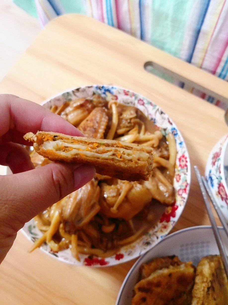 葱香牛肉千层饼