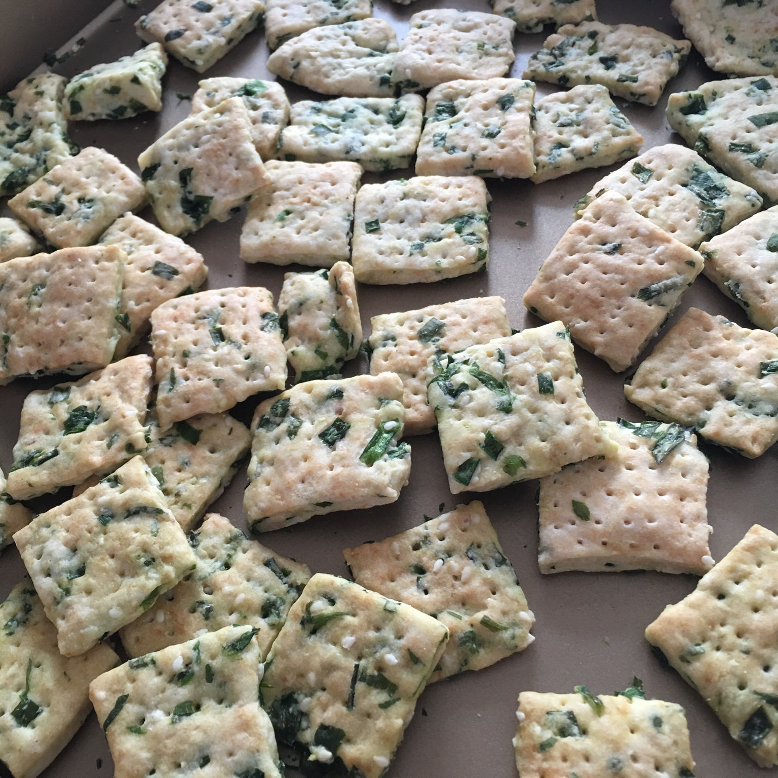 香葱苏打饼干