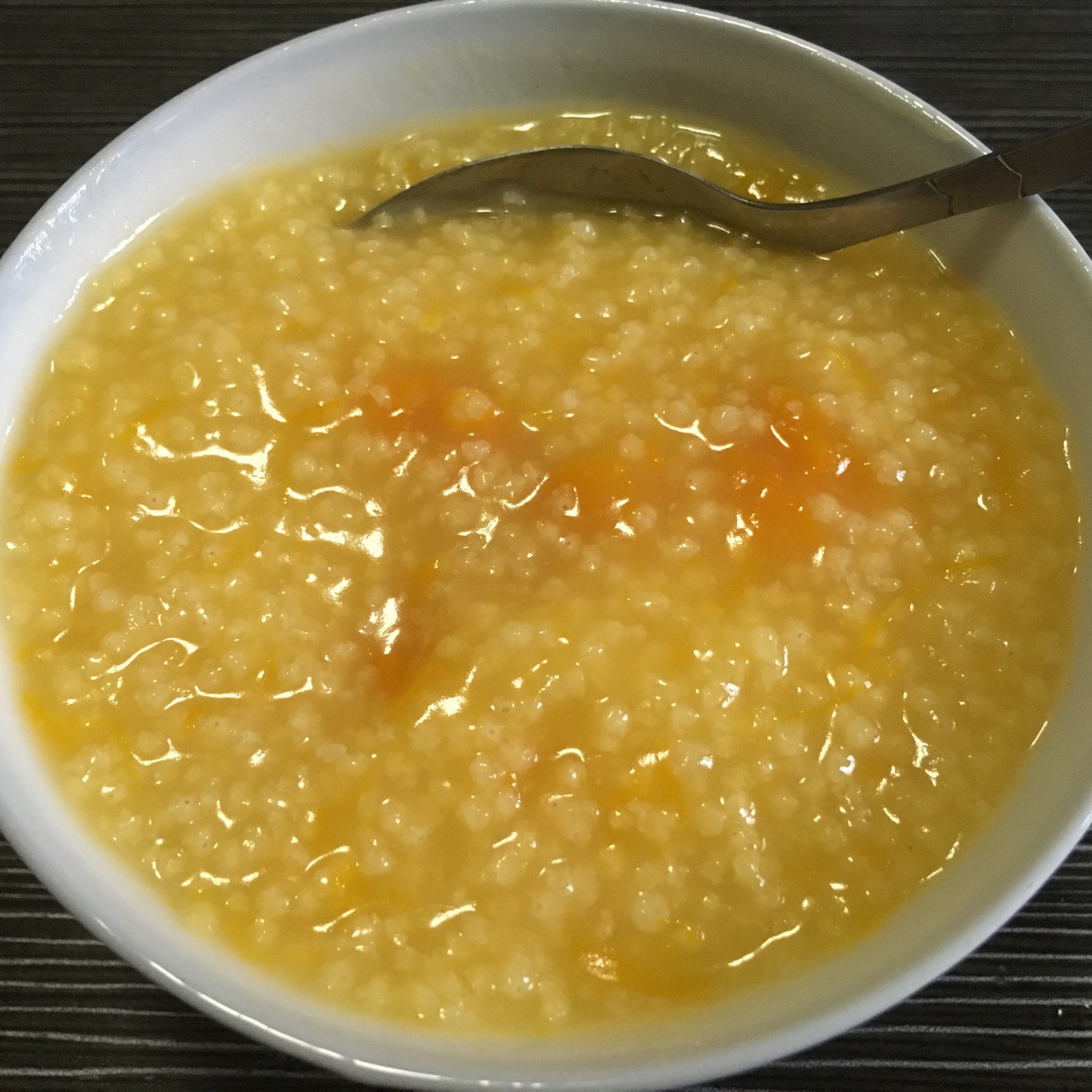 南瓜小米粥