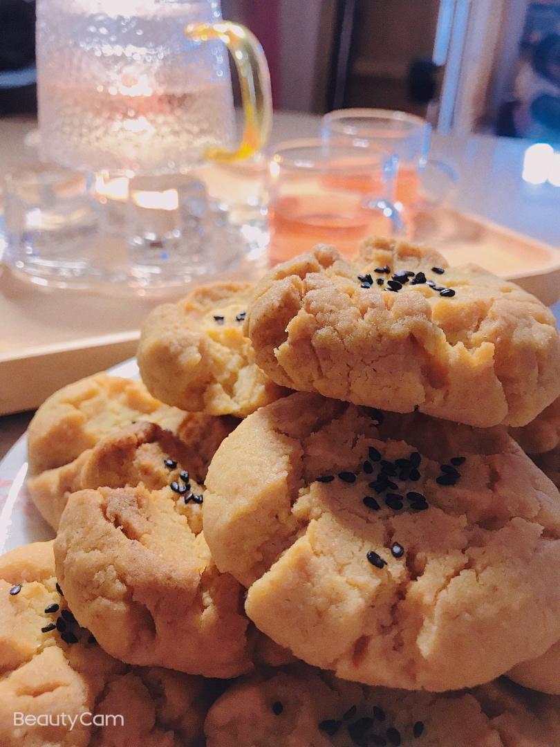 无猪油桃酥（暴力&快速）