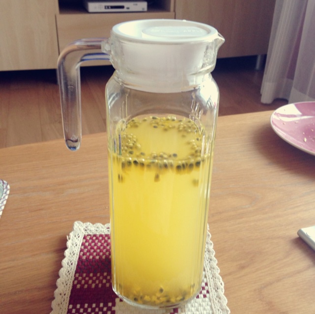 百香果蜂蜜茶