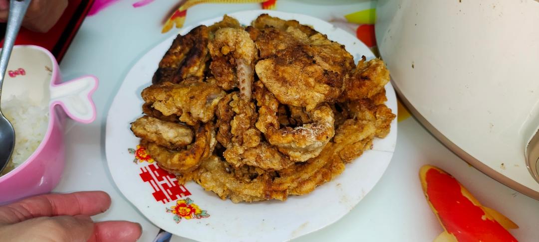 自己在家做海鲜--香炸鱿鱼圈