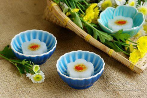 桂杞蜜糖蒸萝卜的做法