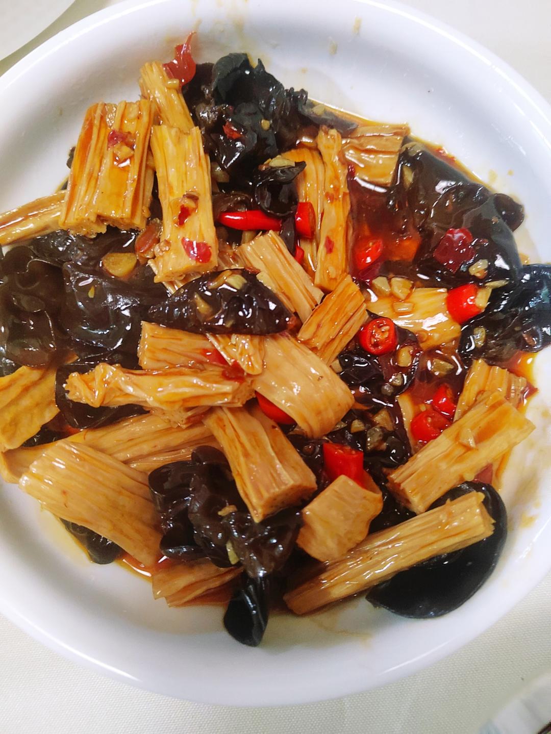 红烧腐竹