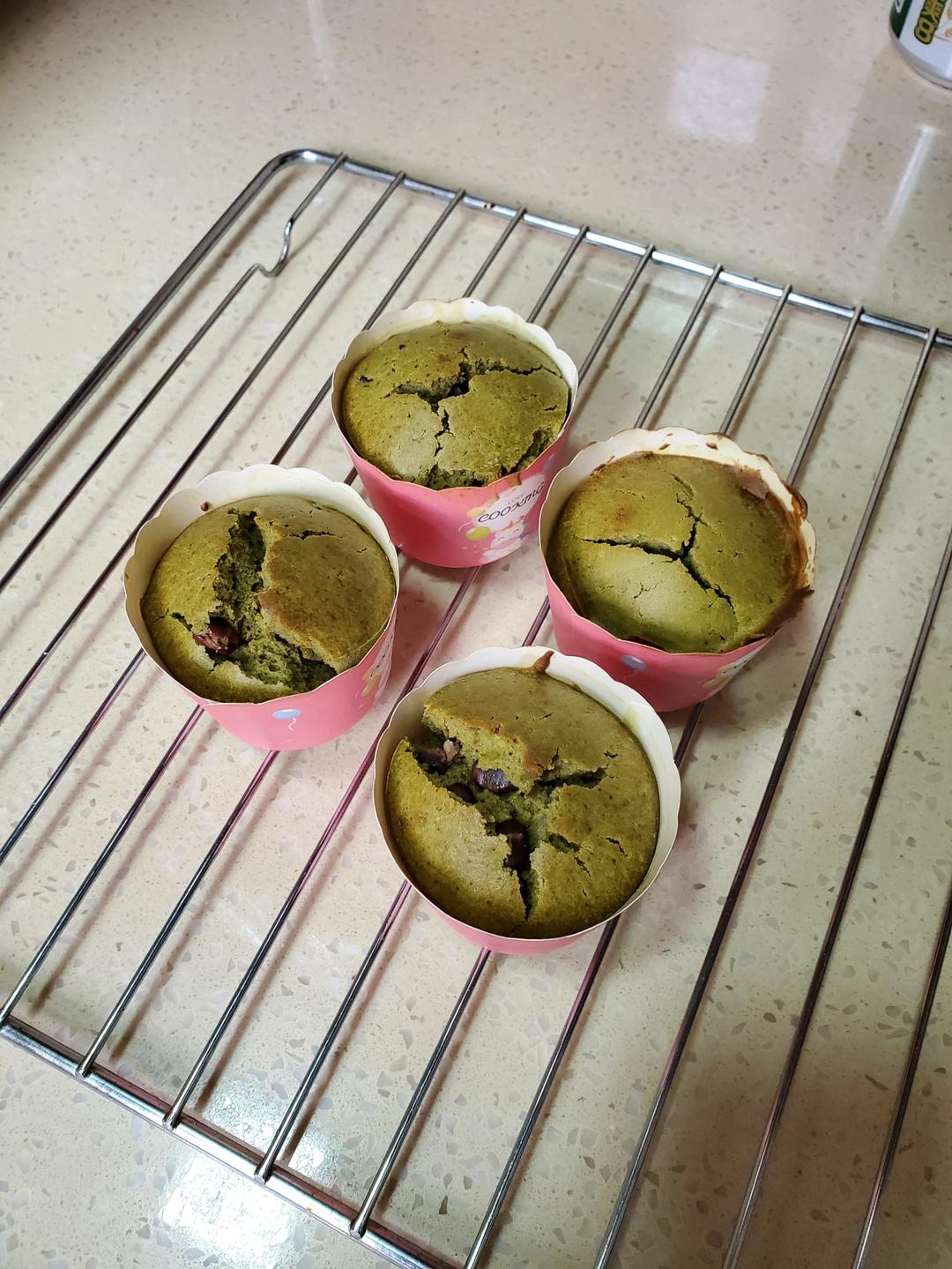 抹茶红豆玛芬