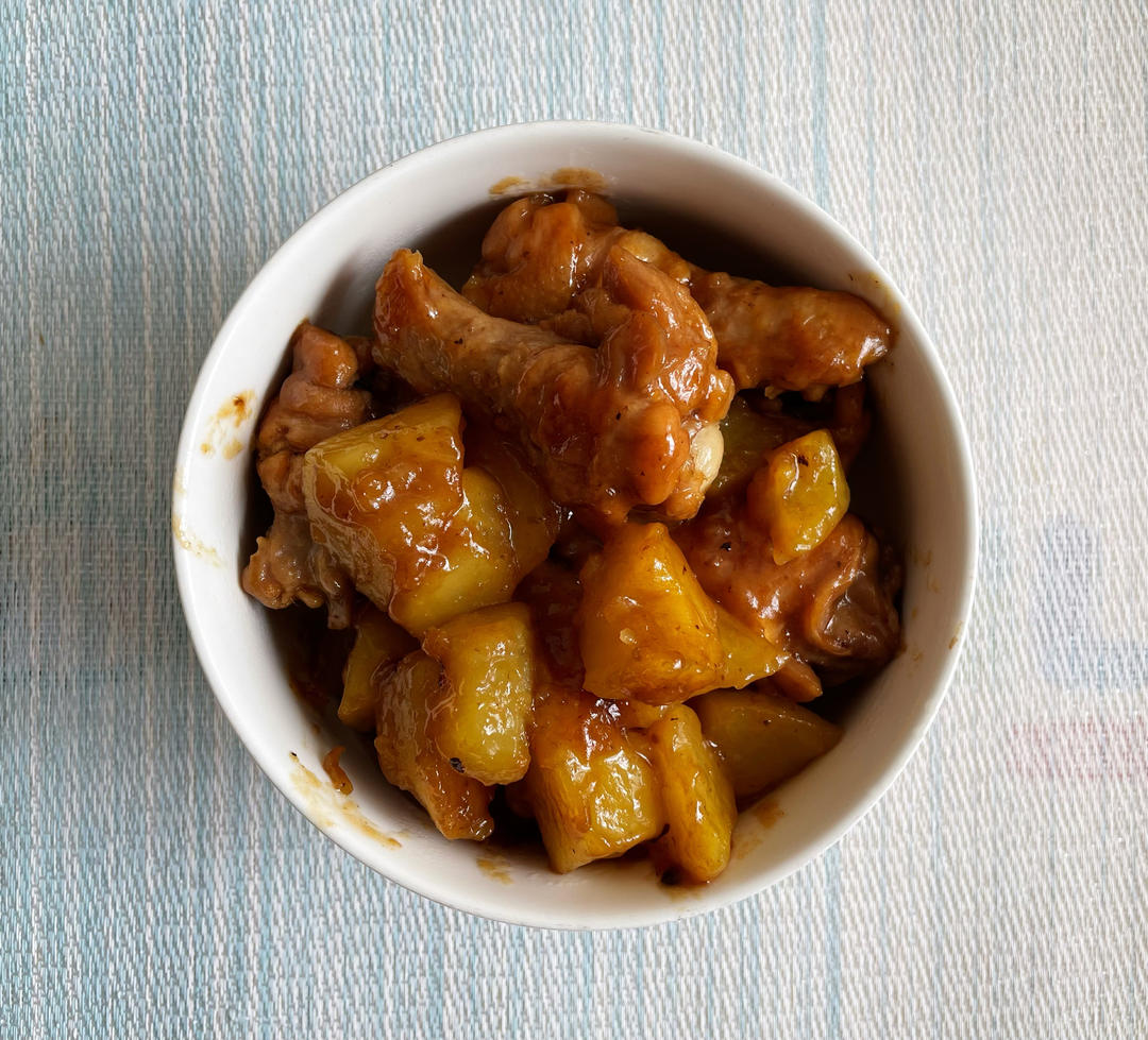 照烧土豆鸡翅根