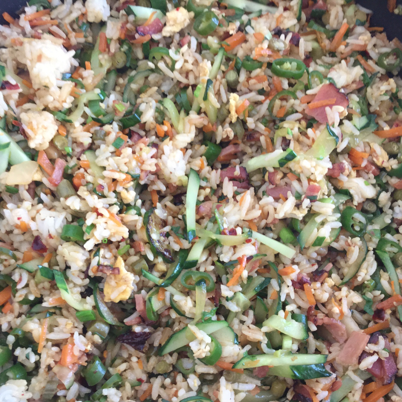 胡萝卜蛋炒饭