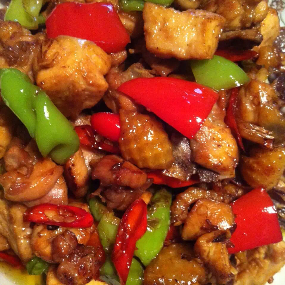 手机用户1408_qj5i做的麻辣香锅炒鸡