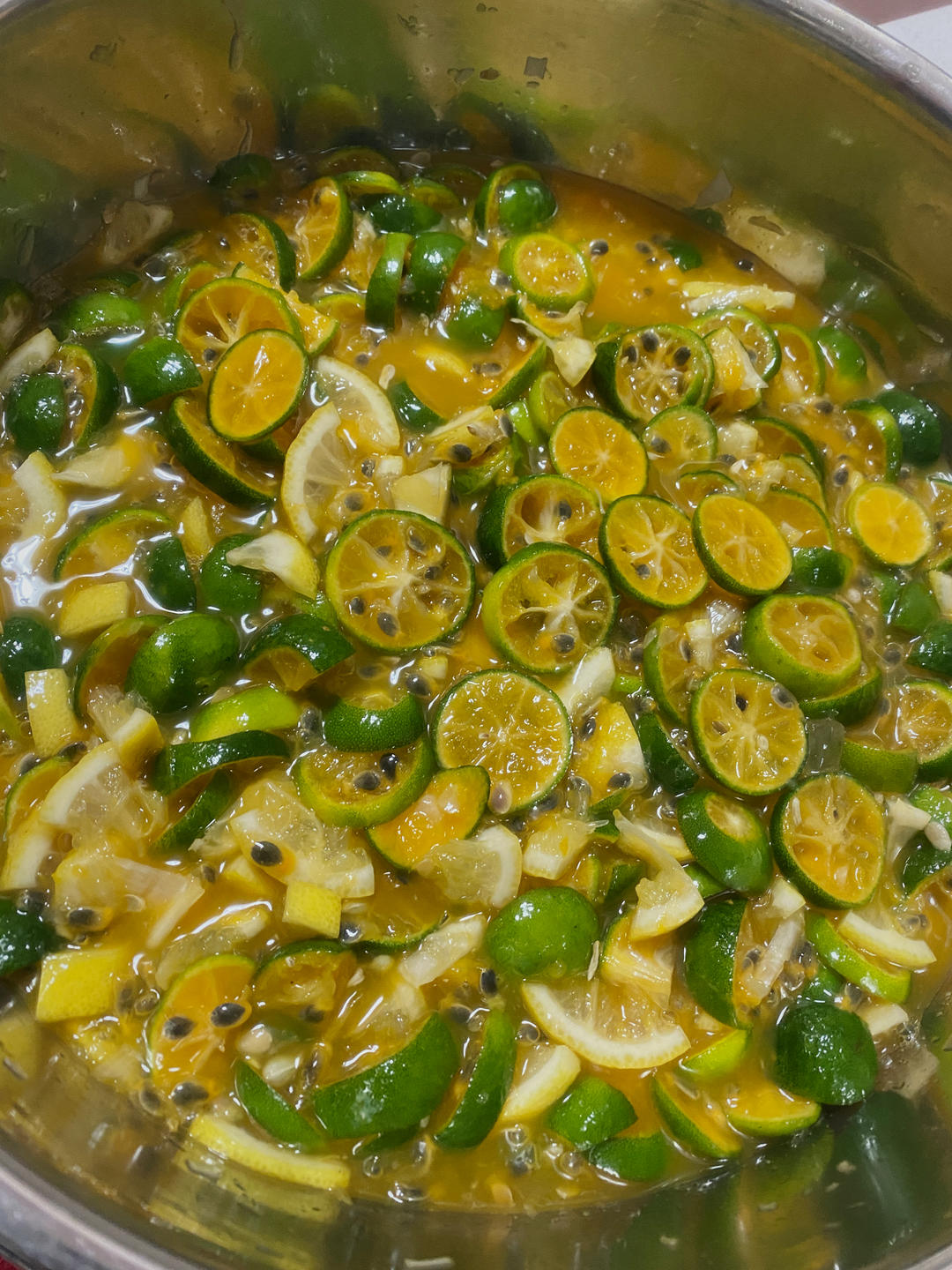 百香果柠檬蜂蜜茶