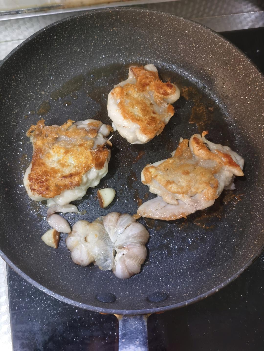 A bite of France—-法式盐煎鸡腿