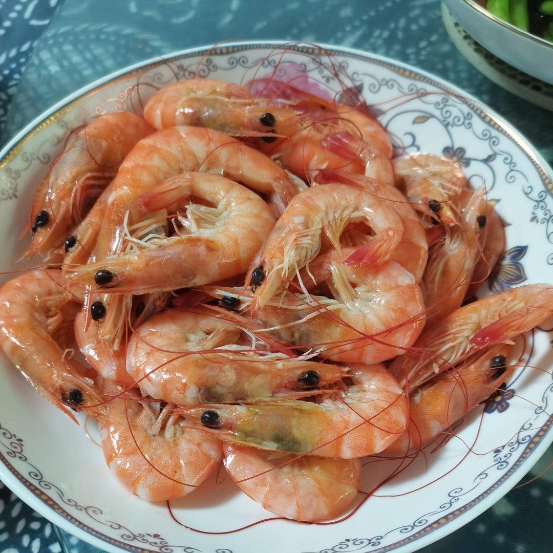 最简单的白灼虾（水煮）盐水基尾虾